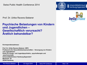 Gesellschaftlich verursacht? - Swiss Public Health Conference 2014