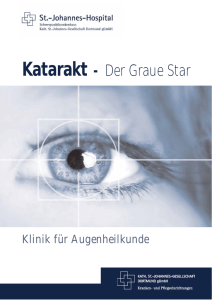 Katarakt - Der Graue Star