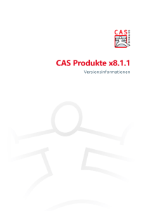 CAS Produkte x8.1.1 - Computer Centrum Lübbecke