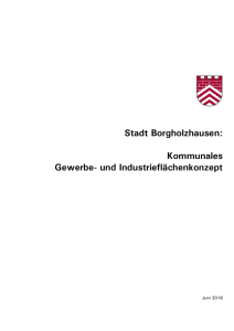 Kommunales Gewerbe - Stadt Borgholzhausen