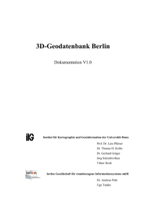 3D-Geodatenbank Berlin - Berlin Business Location Center