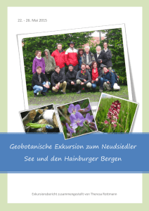 Geobotanische Exkursion zum Neudsiedler See - GeoBotanik