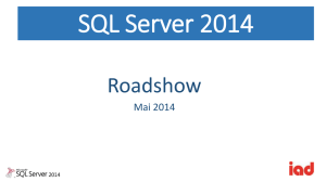 SQL Server 2014