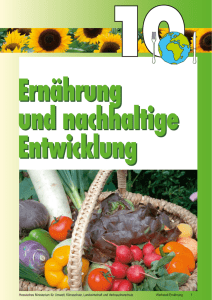 Ernährung und nachhaltige Entwicklung