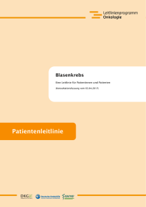 Blasenkrebs - Patienten