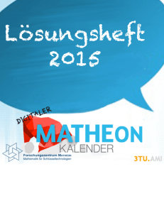 Lösungsheft 2015 PDF (62 Seiten) herunterladen