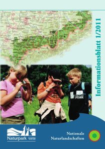 Informationsblatt 1/2011 - Naturpark Erzgebirge – Vogtland