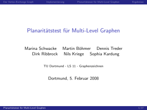 Planaritätstest für Multi-Level Graphen