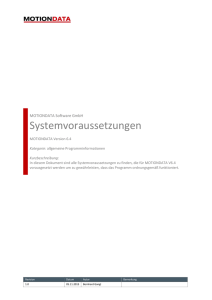 Systemvoraussetzungen