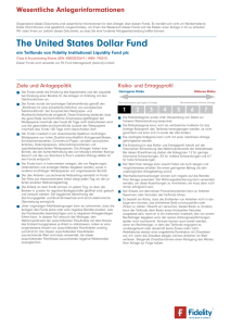 The United States Dollar Fund