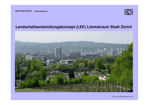 (LEK) Limmatraum Stadt Zürich - LEK