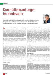 Durchfallserkrankungen im Kindesalter