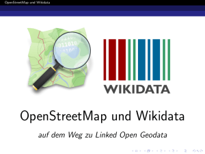 OpenStreetMap und Wikidata