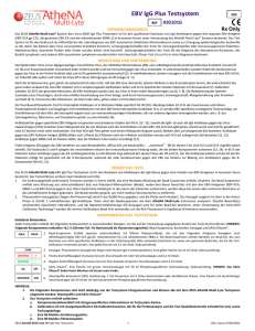 EBV IgG Plus Testsystem