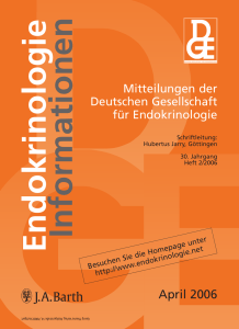 2/2006 - Deutsche Gesellschaft für Endokrinologie