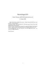 Ausgearbeitete Theoriefragen 19.07.2014