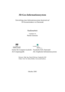 3D-Geo-Informationssystem