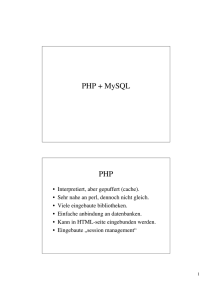 PHP + MySQL PHP