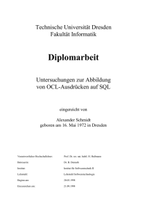 Diplomarbeit