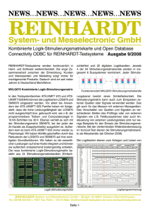 NEWS - Reinhardt System- und Messelectronic GmbH