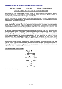 Hermann plauson: atmosphärischen elektrische - Free-Energy-Info