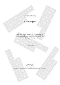 Atomphysik - Skriptweb