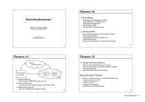 1.4.2 SQL-DML (3) - Hochschule Niederrhein