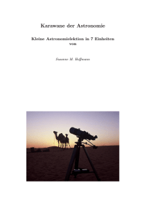 Karawane der Astronomie - exopla.net von Susanne M Hoffmann