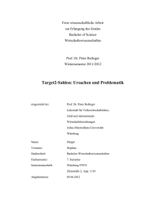 Target2-Salden: Ursachen und Problematik