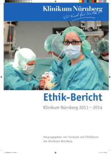 Ethik-Bericht - Klinikum Nürnberg
