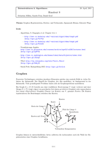 Handout 9: Graphentheorie