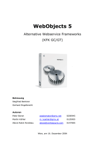 WebObjects 5
