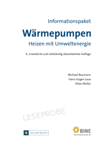 Leseprobe Wärmepumpen