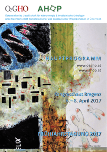 Hauptprogramm - Medizinische Ausstellungs