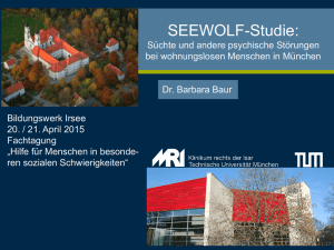 SEEWOLF-Studie - Dr. Barbara Baur