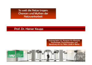 Prof. Dr. Heiner Keupp