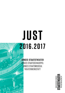 JUST 2016.2017  - Hessisches Staatstheater Wiesbaden