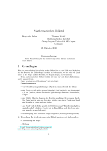 Mathematisches Billard - Mathematisches Institut