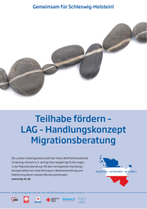 Teilhabe fördern – LAG – Handlungskonzept Migrationsberatung