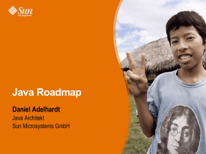 Java Roadmap - Java Forum Stuttgart