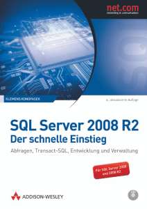 SQL Server 2008 R2 – Der schnelle Einstieg