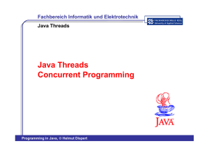 Java Threads - Helmut Dispert