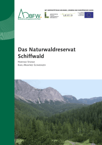 PDF 1MB - Naturwaldreservate in Österreich