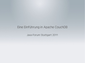 Eine Einführung in Apache CouchDB