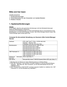 Bitte erst hier lesen 1. Systemanforderungen - cs.psn