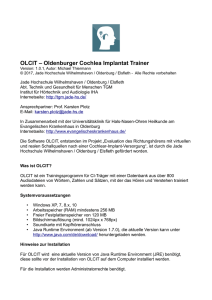 OLCIT – Oldenburger Cochlea Implantat Trainer