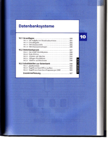 Datenbanksysteme