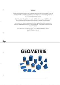 Geometrieheft - Robert Aehnelt