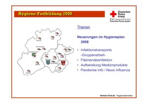 Hygieneplan - DRK Rettungsdienst Rhein-Main