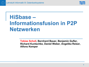 HiSbase – Informationsfusion in P2P Netzwerken